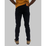 Soviet Mens Strikers Evo #4 Basic Stretch Skinny Jeans In Black