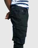 Soviet Mens Lotton Cargo Pants In Black