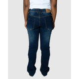 Soviet Mens Hatton Bootleg Jeans In Dark Indigo