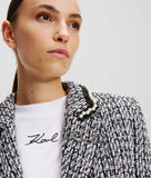 Polo 0055376 Wmn Mila Boucle Jacket Black