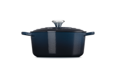 Le Creuset S Round Cocotte In Nuit
