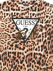 Guess J4Bi06J1313 Kids Ss T-Shirt Leopard