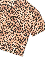 Guess J4Bi06J1313 Kids Ss T-Shirt Leopard