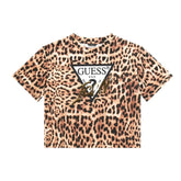 Guess J4Bi06J1313 Kids Ss T-Shirt Leopard