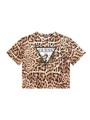 Guess J4Bi06J1313 Kids Ss T-Shirt Leopard