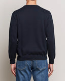 Gant 344220 Mens Classic Cotton C-Neck Crew Top Blue