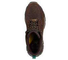 Skechers X John Deere 256003 Mens Respected Shoes Cocoa