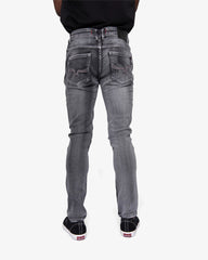 Soviet Mens Ferris Skinny Jeans In Grey