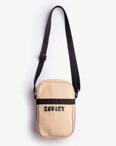 Soviet Ska Unisex PU Crossbody Bag In Cream