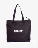 Soviet Mens Disco Ladies Tote Bag In Black
