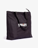 Soviet Mens Disco Ladies Tote Bag In Black