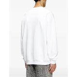 Diesel Mens S-Rob-R2 Sweat Shirt White