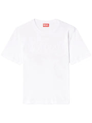 Diesel Mens T-Adjust-Bigoval T-Shirt White