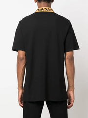 Just Cavalli Mens JC Tiger Golfer In Black