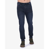 Soviet Mens Dalton Straight Leg Jeans Blue Black