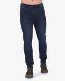 Soviet Mens Dalton Straight Leg Jeans Blue Black