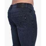 Soviet Mens Dalton Straight Leg Jeans Blue Black