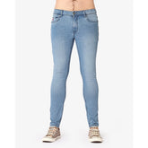 Soviet Mens Cormac Slim Leg Jeans In Light Blue