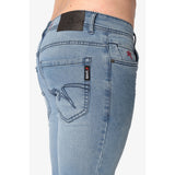 Soviet Mens Cormac Slim Leg Jeans In Light Blue