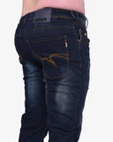 Soviet Mens Gleam Modern Fit Slim Leg Jeans In Blue Black