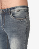 Soviet Mens Goodman Fashion Skinny Jeans In Tea Stain
