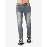 Soviet Mens Goodman Fashion Skinny Jeans In Tea Stain