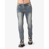 Soviet Mens Goodman Fashion Skinny Jeans In Tea Stain