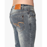 Soviet Mens Goodman Fashion Skinny Jeans In Tea Stain