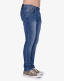 Soviet Minori Mens Fashion Skinny Skinny Jeans Dark Indigo