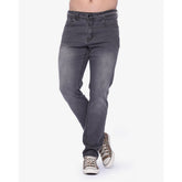 Soviet Mens Aveiro #9 Modern Fit Slim Jeans Blue Grey