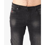Soviet Mens Trooper # 9 Slim Leg Denim Jeans In Black
