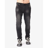 Soviet Mens Trooper #9 Slim Leg Jeans In Black