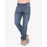 Soviet Mens Slim Leg Denim Jeans In Petrol