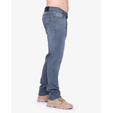 Soviet Mens Trooper #9 Slim Leg Jeans In Metallic Blue