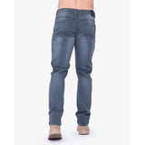Soviet Mens Trooper #9 Slim Leg Jeans In Metallic Blue
