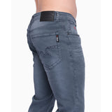 Soviet Mens Trooper #9 Slim Leg Jeans In Metallic Blue