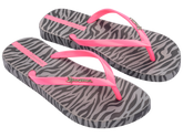 Ipanema Ladies Animal Chic Sandals In Grey/Pink