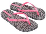 Ipanema Ladies Animal Chic Sandals In Grey/Pink