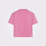Converse Girls Chuck Patch Boxy T-Shirt In Pink