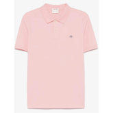 Gant Mens Regular Shiel Golfer In Bubblegum