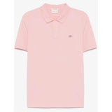 Gant Mens Regular Shiel Golfer In Bubblegum