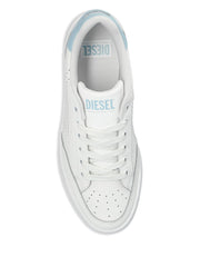 Diesel Womens S-Dakota Low White And Omphalodes Sneaker