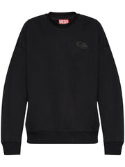Diesel Mens S-Rob-R2 Sweat Shirt Black
