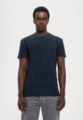 Just Cavalli Mens Stretch T-Shirt In Navy