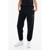 Calvin Klein Unisex Monologo French Terry Jogger In Black