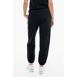Calvin Klein Unisex Monologo French Terry Jogger In Black