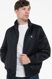 Calvin Klein Mens Padded Harrington Jacket In Black