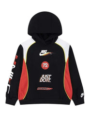 Nike Boys Nsw Victory Lap Hoodie In Black