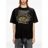 Diesel Mens T-Boxt-T25 Relaxed T-Shirt In Black