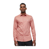 Polo Mens Essential Sateen Long Sleeve Shirt In Pink